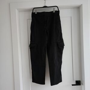 Wilfred Black Cargo Pants Size 8